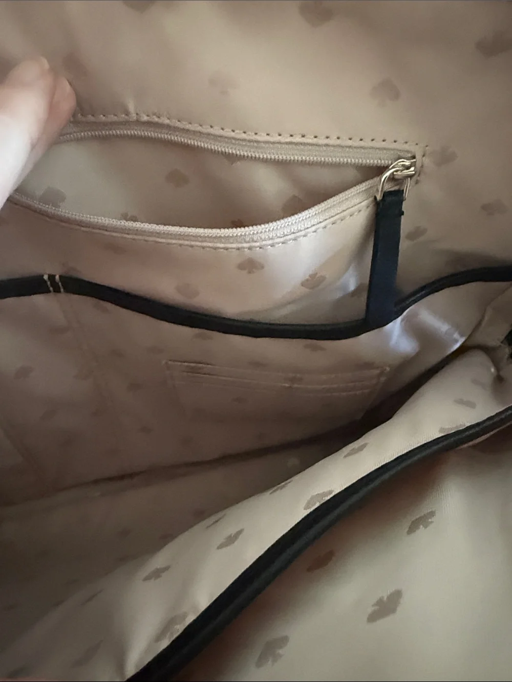 Kate Spade Adel Black Leather Laptop Bag Crossbody – Excellent Condition